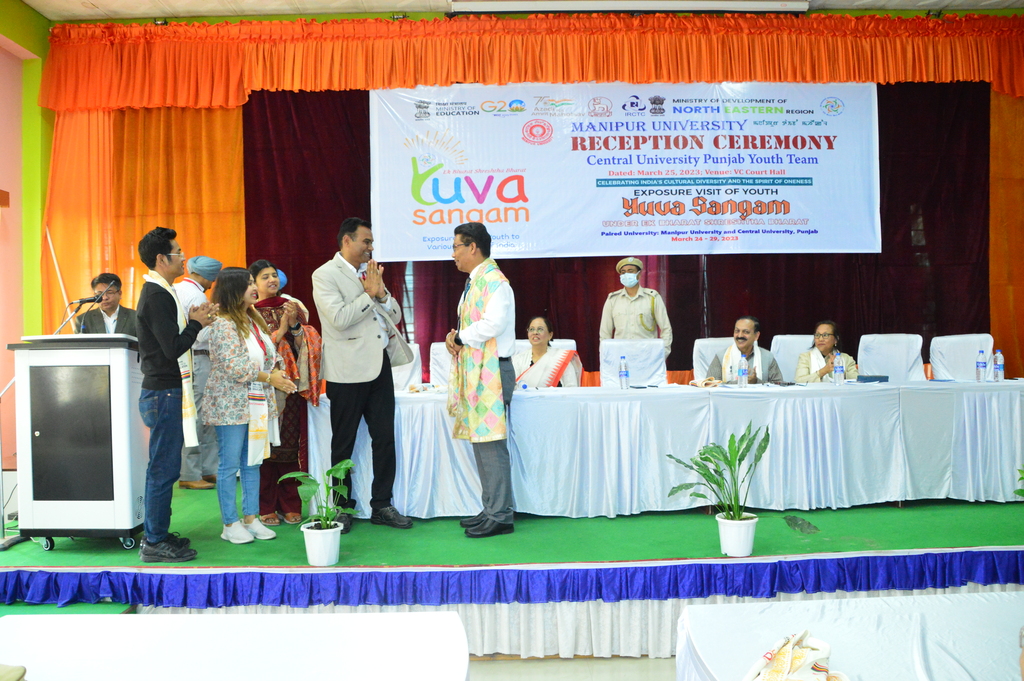  Formal Reception Ceremony by Prof. N. Lokendra Singh, Hon'ble VC