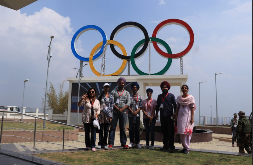Visit to Manipur Olympian Park, Sangaithel