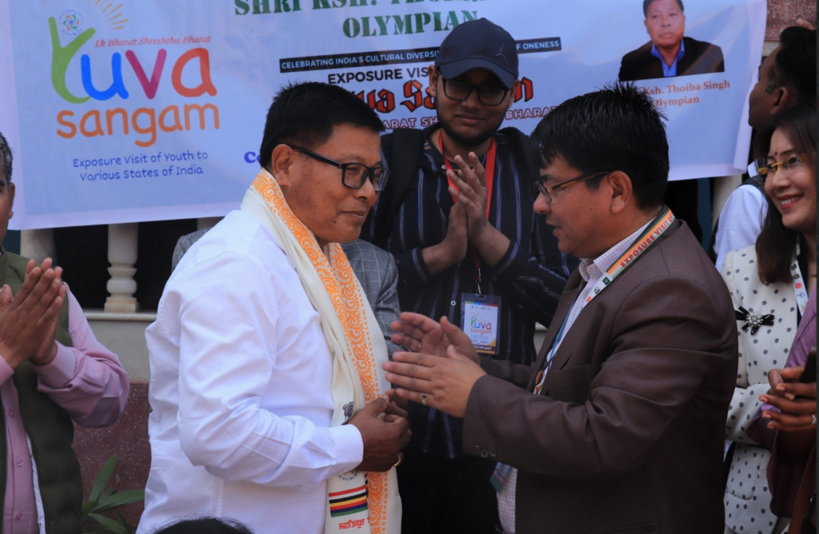 Interaction with Shri Ksh. Thoiba Singjamei Kongba Singh, Olympian